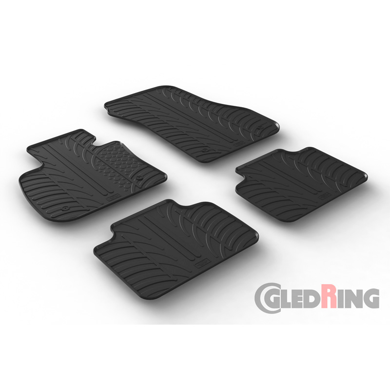 Image of Gledring Automatten Zwart Rubber BMW 2-serie