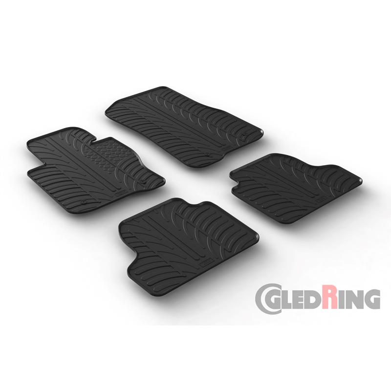 Image of Gledring Automatten Zwart Rubber BMW 4-serie