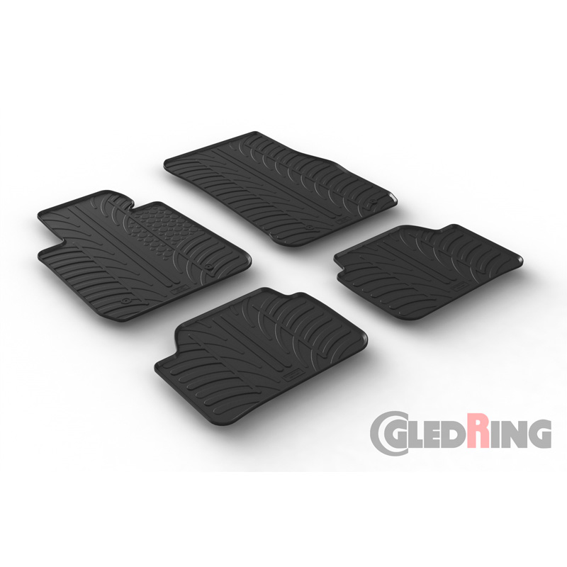 Image of Gledring Automatten Zwart Rubber BMW 1 Serie
