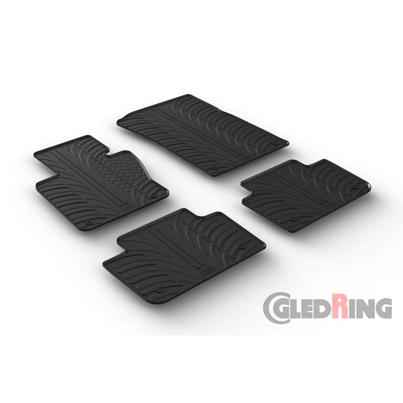 Image of Gledring Automatten Zwart Rubber BMW X3