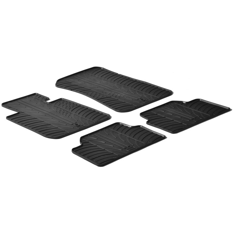 Image of Gledring Automatten Zwart Rubber BMW 1 Serie