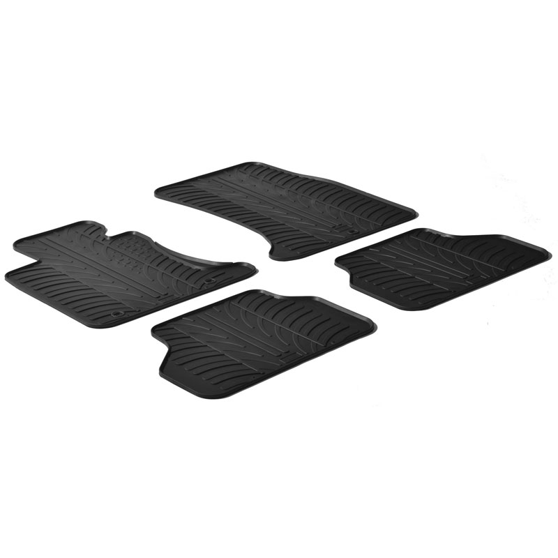 Image of Gledring Automatten Zwart Rubber BMW 5-serie