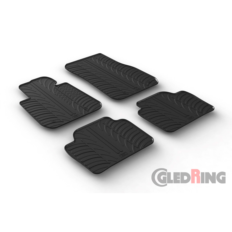 Image of Gledring Automatten Zwart Rubber BMW 3-serie