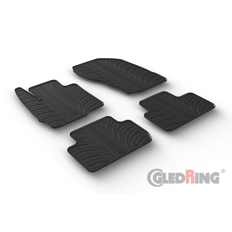 Image of Gledring Automatten Zwart Rubber Mitsubishi Eclipse