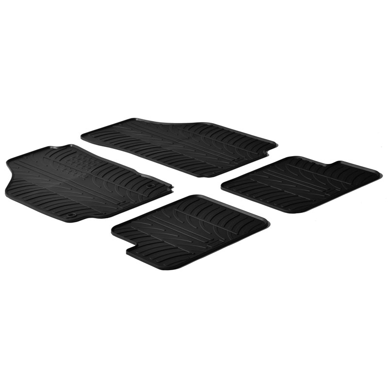Image of Gledring Automatten Zwart Rubber Lancia Ypsilon
