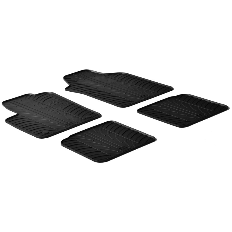 Image of Gledring Automatten Zwart Rubber Lancia Ypsilon