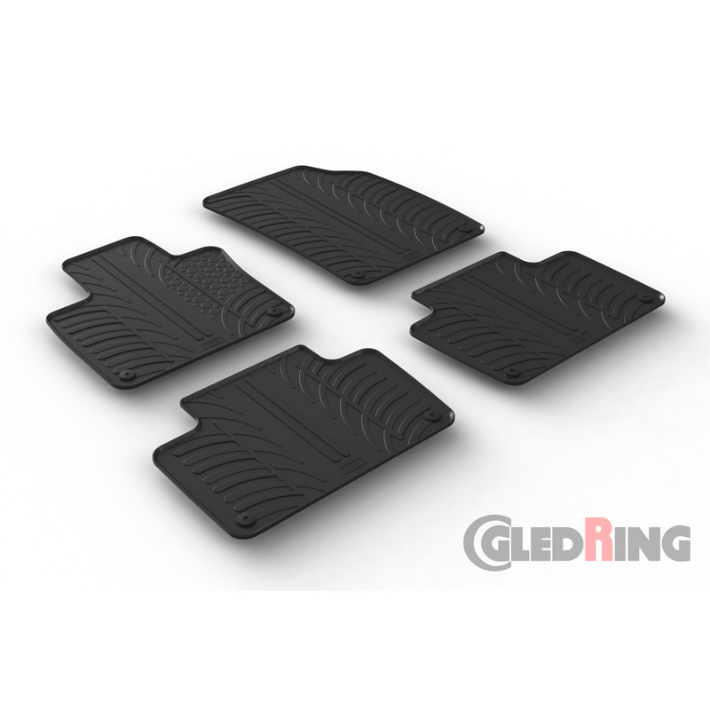 Image of Gledring Automatten Zwart Rubber Volvo XC90