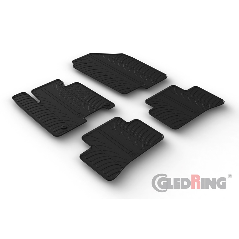 Image of Gledring Automatten Zwart Rubber Hyundai Tucson