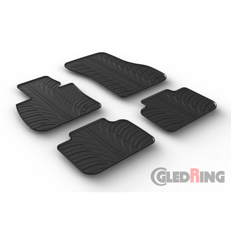 Image of Gledring Automatten Zwart Rubber BMW X1