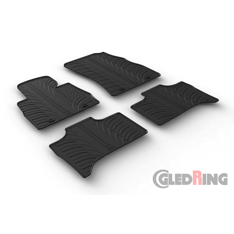 Image of Gledring Automatten Zwart Rubber BMW X5