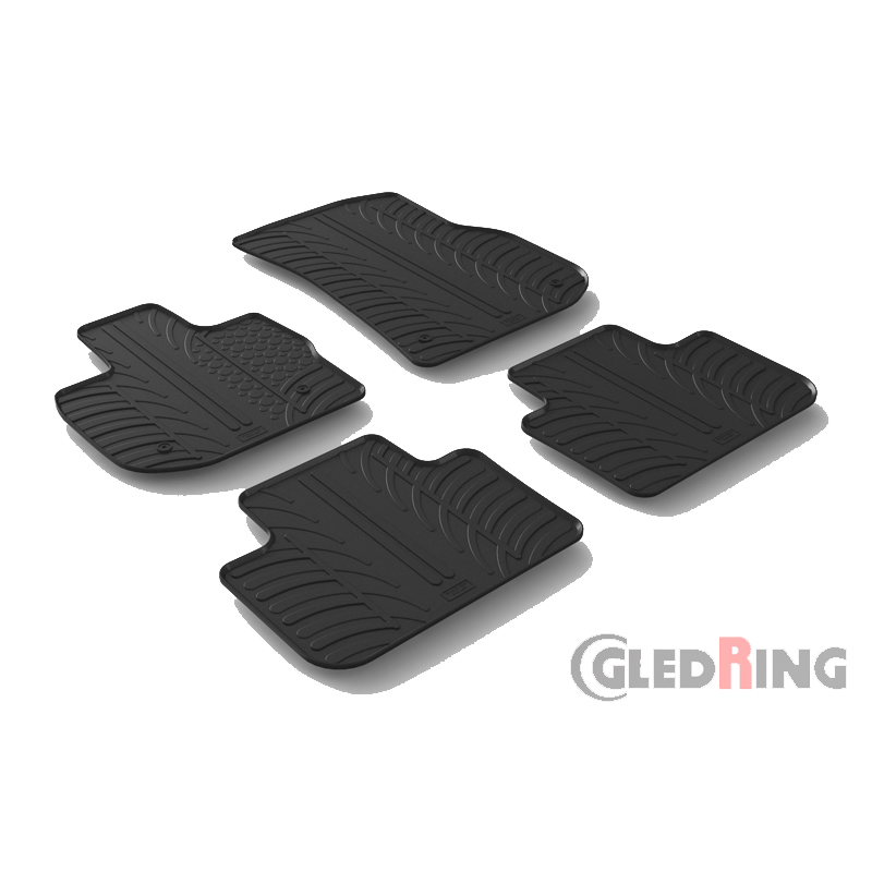 Image of Gledring Automatten Zwart Rubber BMW X3