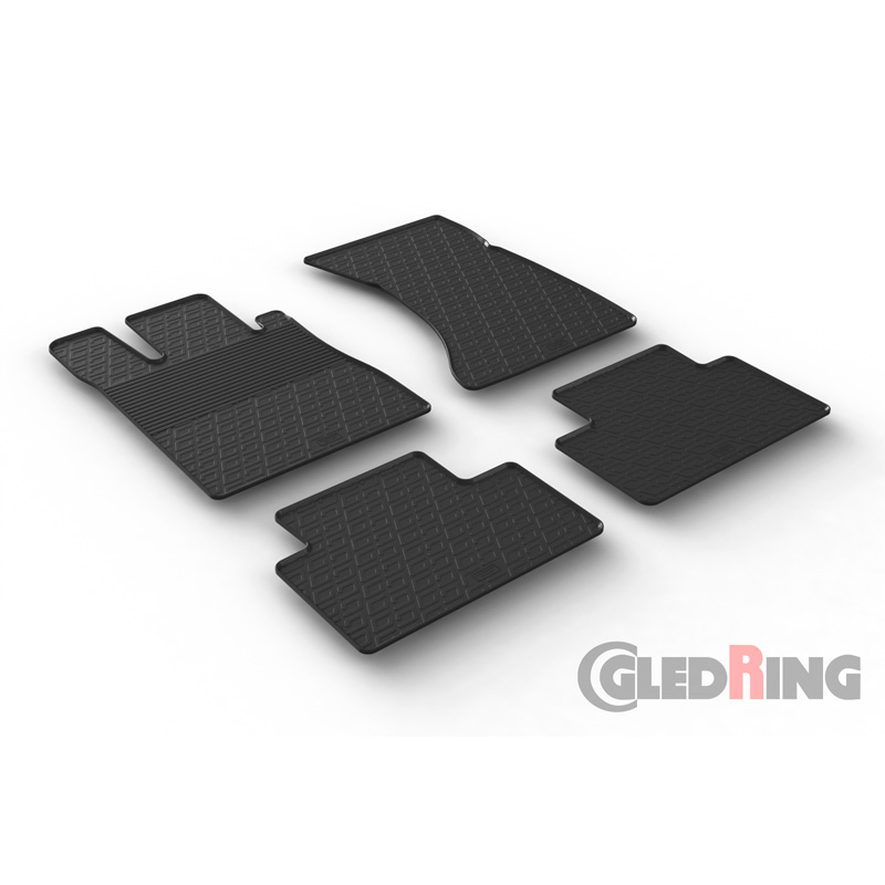 Image of Gledring Automatten Zwart Rubber Mercedes S-Class