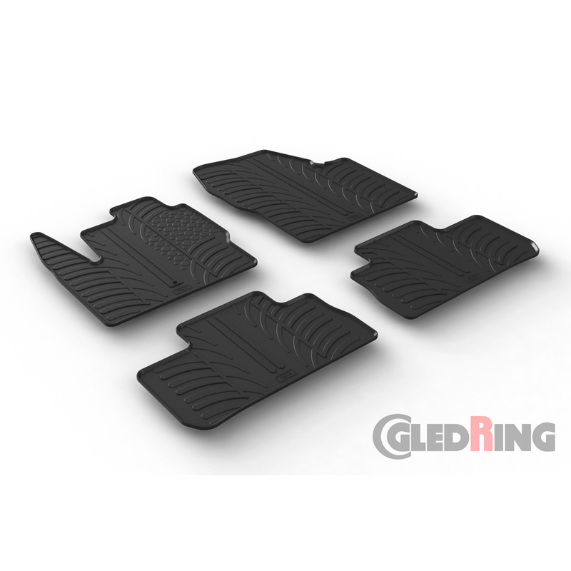 Image of Gledring Automatten Zwart Rubber Land Rover Freelander