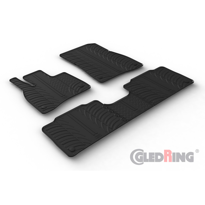 Image of Gledring Automatten Zwart Rubber Mercedes EQS