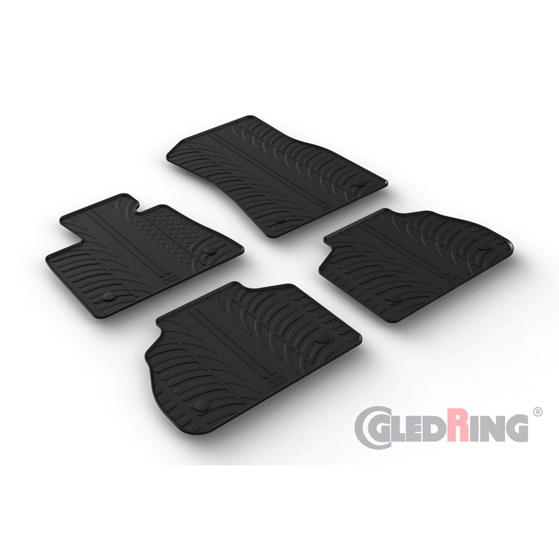 Image of Gledring Automatten Zwart Rubber BMW X7