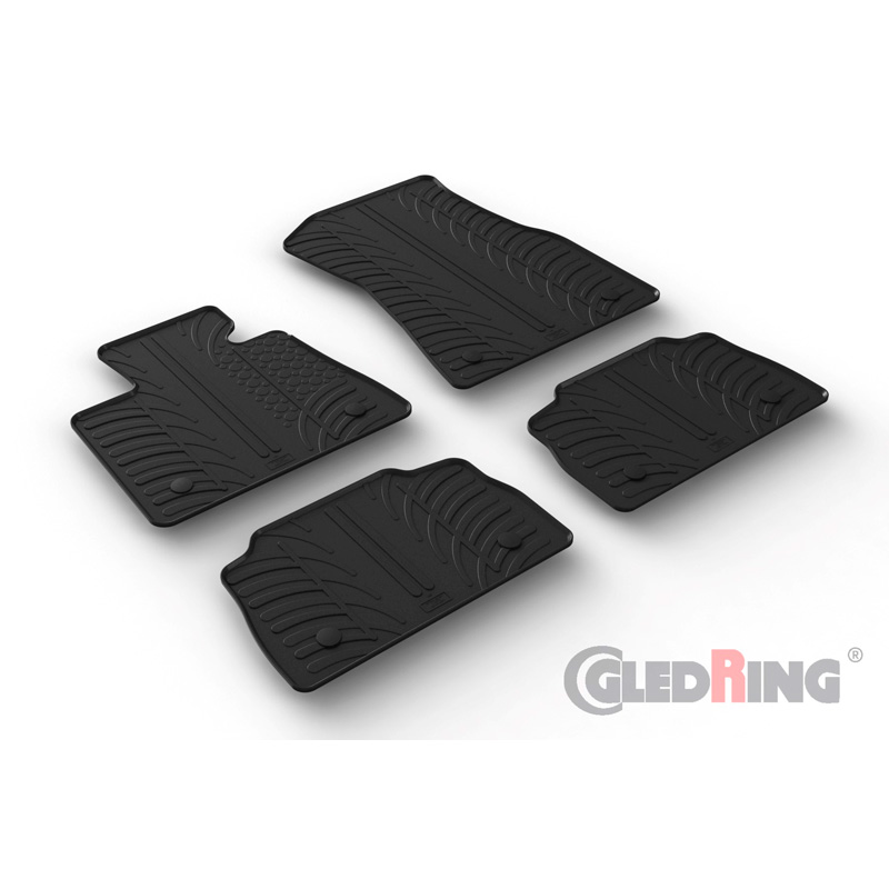 Image of Gledring Automatten Zwart Rubber BMW X6