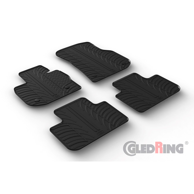 Image of Gledring Automatten Zwart Rubber BMW X4