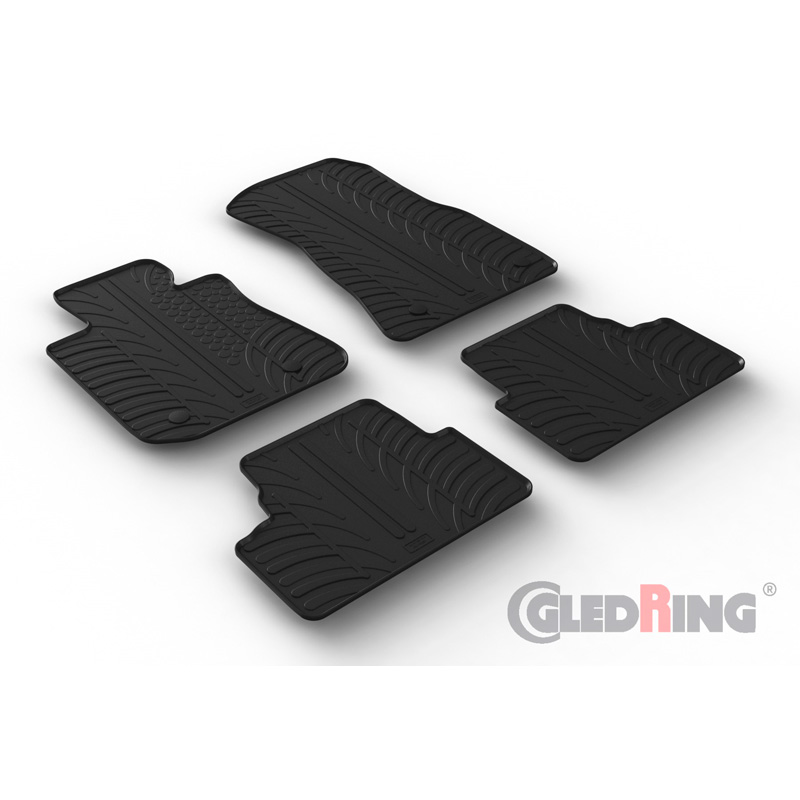 Image of Gledring Automatten Zwart Rubber BMW I4
