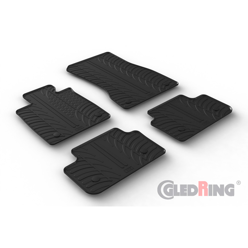 Image of Gledring Automatten Zwart Rubber BMW 5-serie