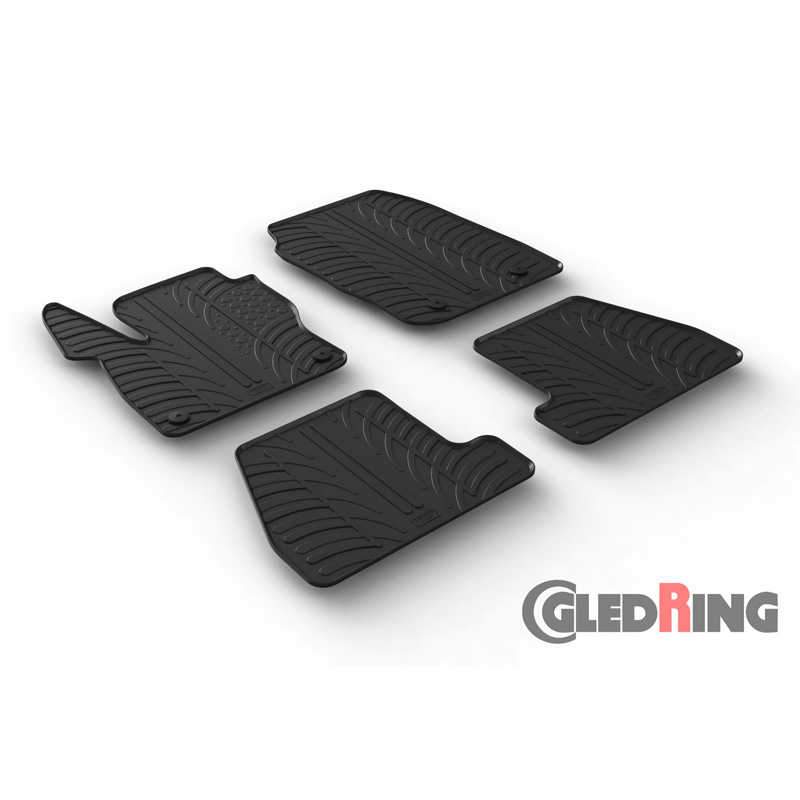 Image of Gledring Automatten Zwart Rubber Ford Focus