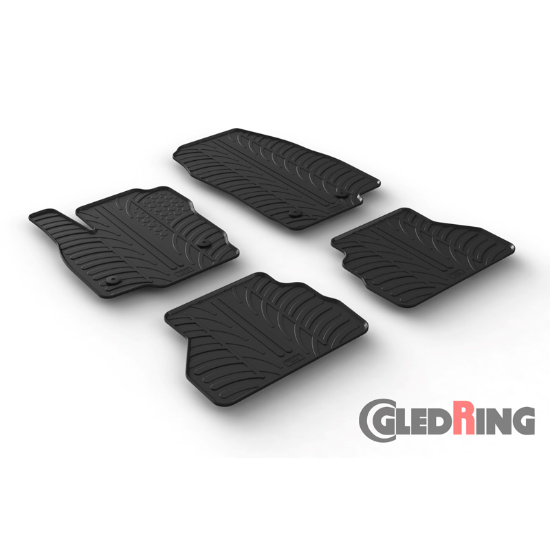 Image of Gledring Automatten Zwart Rubber Ford B-Max