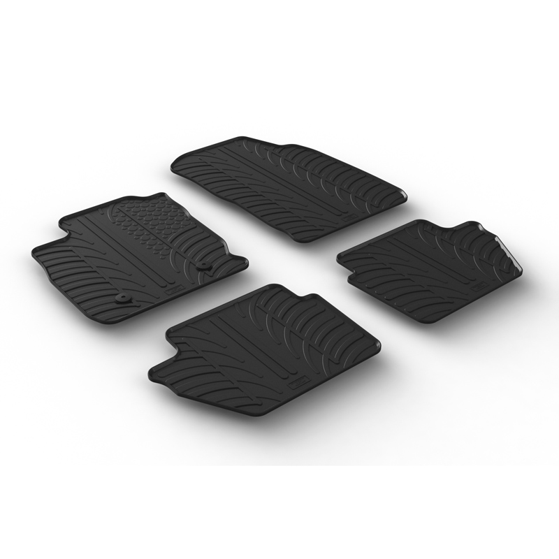 Image of Gledring Automatten Zwart Rubber Ford Eco Sport
