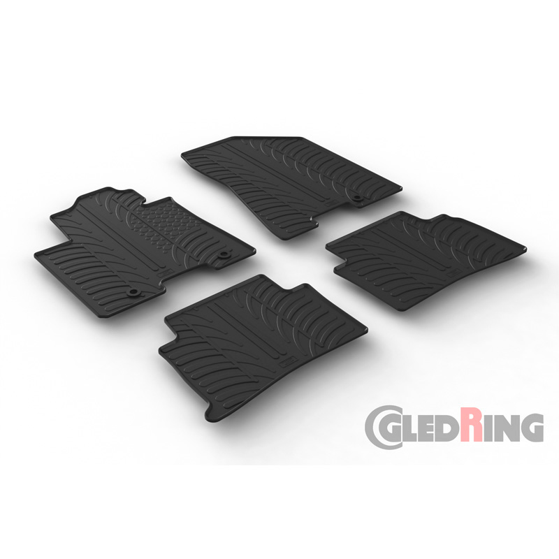 Image of Gledring Automatten Zwart Rubber Kia Sportage