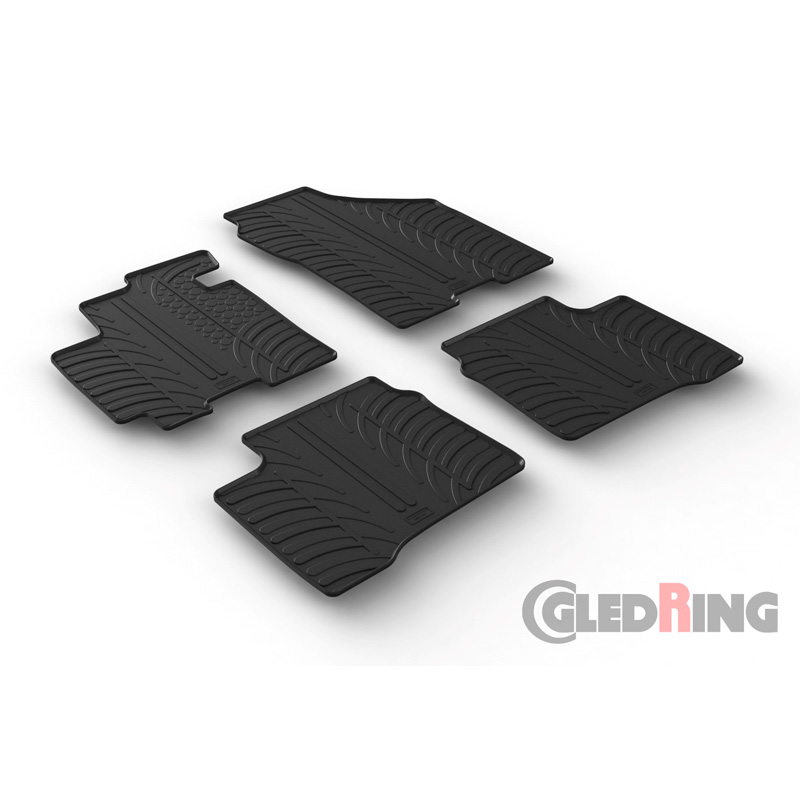 Image of Gledring Automatten Zwart Rubber Suzuki Swift