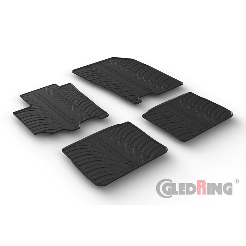 Image of Gledring Automatten Zwart Rubber Suzuki SX4