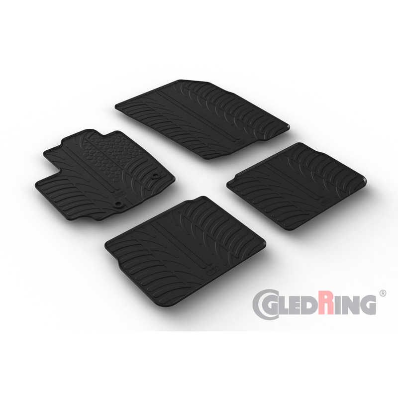 Image of Gledring Automatten Zwart Rubber Suzuki SX4
