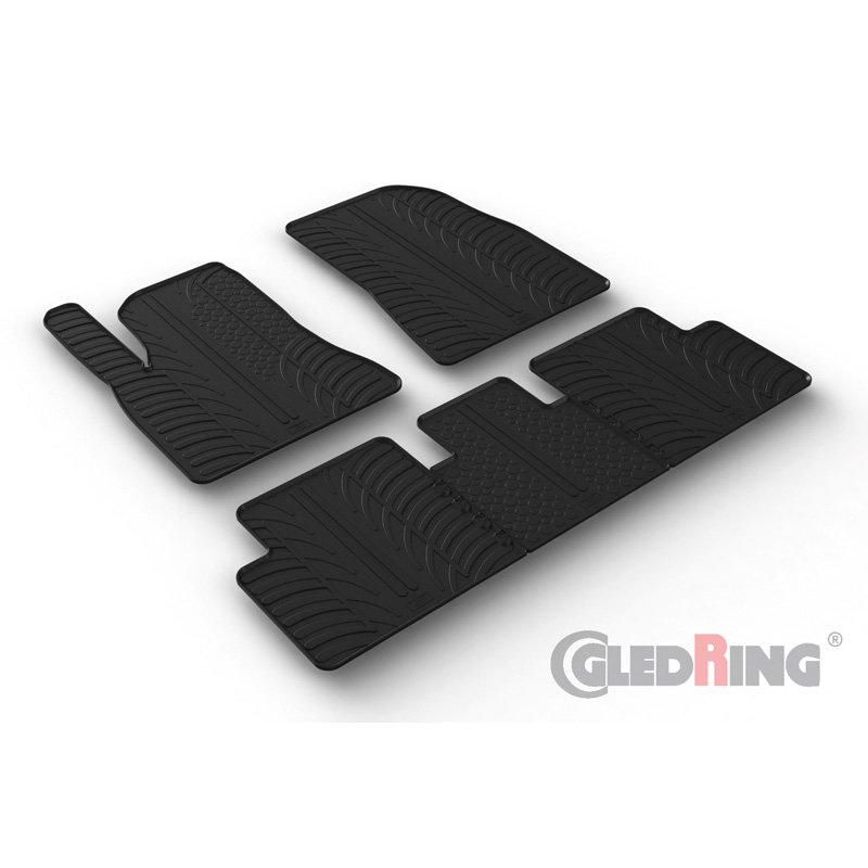 Image of Gledring Automatten Zwart Rubber Tesla Model 3