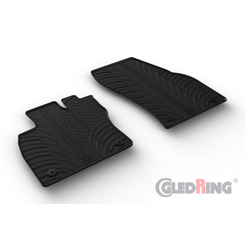 Image of Gledring Automatten Zwart Rubber Volkswagen Caddy