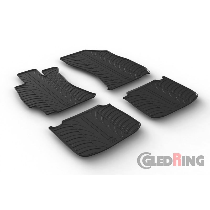Image of Gledring Automatten Zwart Rubber Subaru Outback
