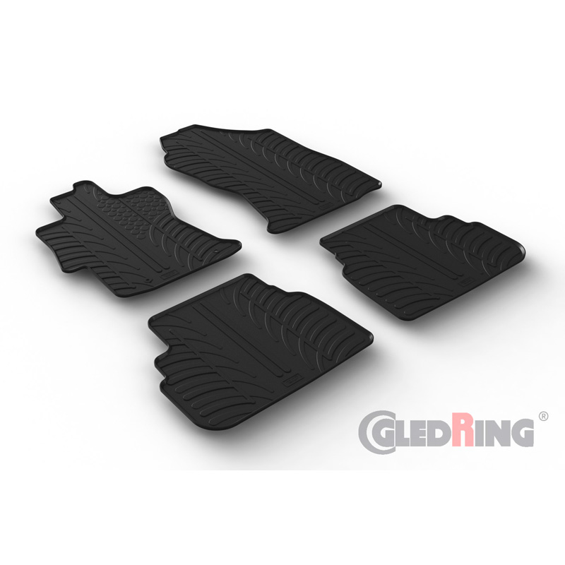Image of Gledring Automatten Zwart Rubber Subaru XV