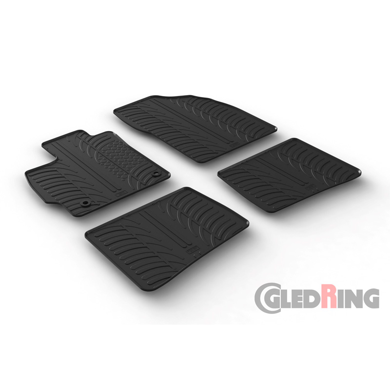 Image of Gledring Automatten Zwart Rubber Toyota Prius
