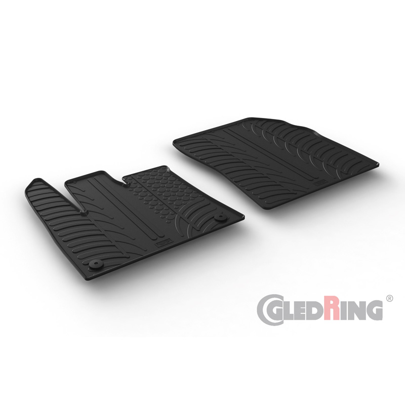 Image of Gledring Automatten Zwart Rubber Citroën, Peugeot, Opel