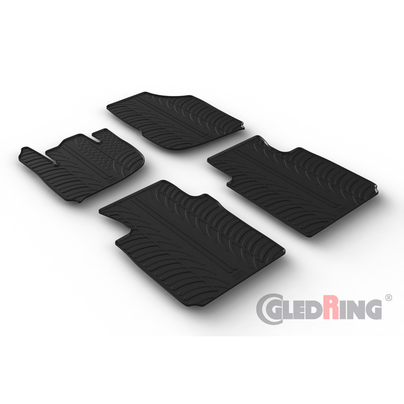 Image of Gledring Automatten Zwart Rubber Honda HR-V