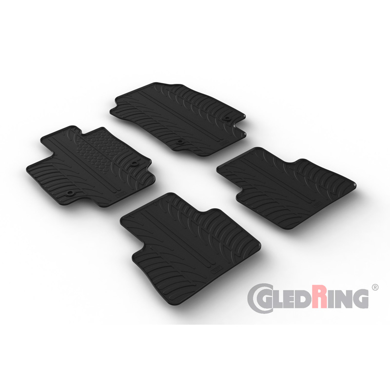 Image of Gledring Automatten Zwart Rubber Lexus NX