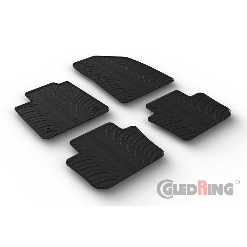 Image of Gledring Automatten Zwart Rubber MG 4