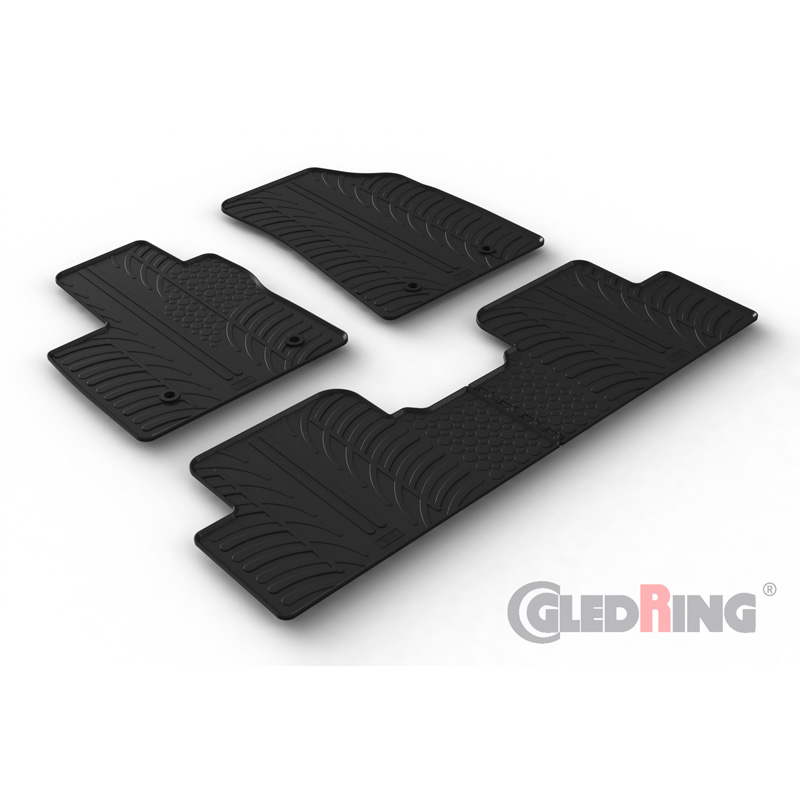 Image of Gledring Automatten Zwart Rubber MG 5