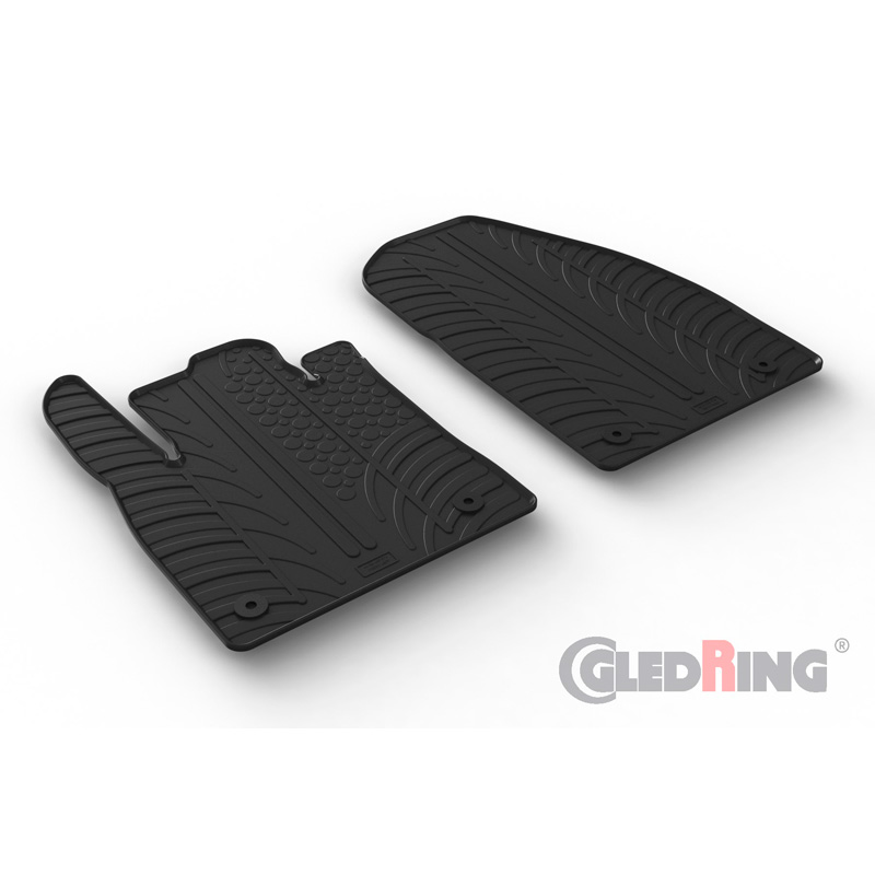 Image of Gledring Automatten Zwart Rubber Ford Transit