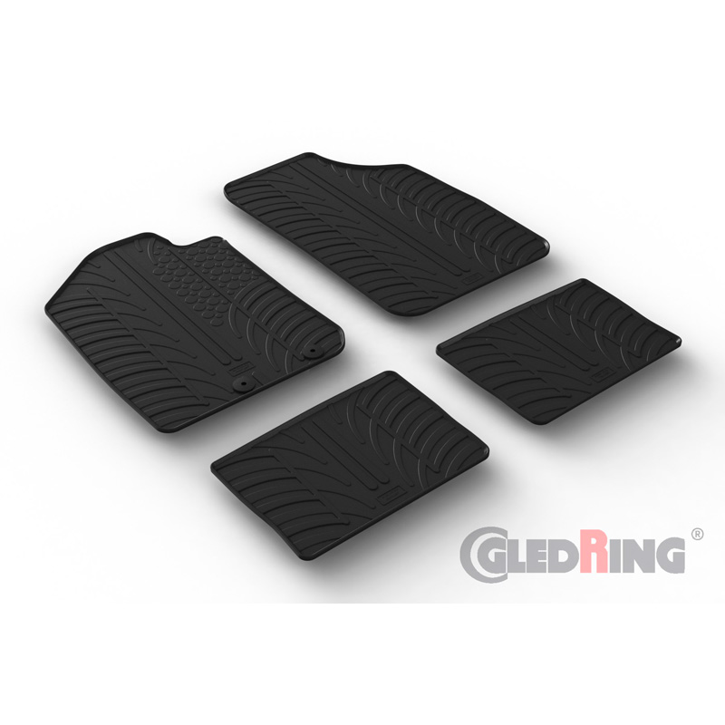 Image of Gledring Automatten Zwart Rubber Dacia Spring