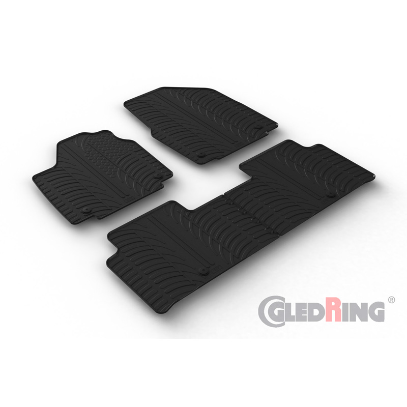 Image of Gledring Automatten Zwart Rubber Kia EV6
