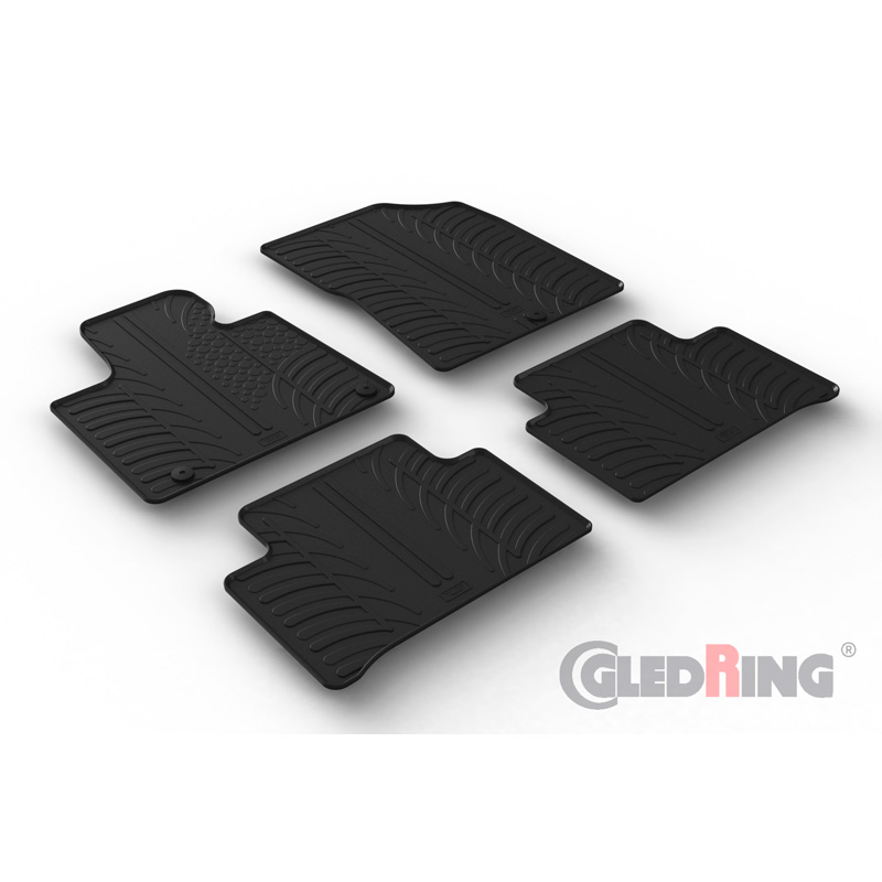 Image of Gledring Automatten Zwart Rubber Kia Sorento
