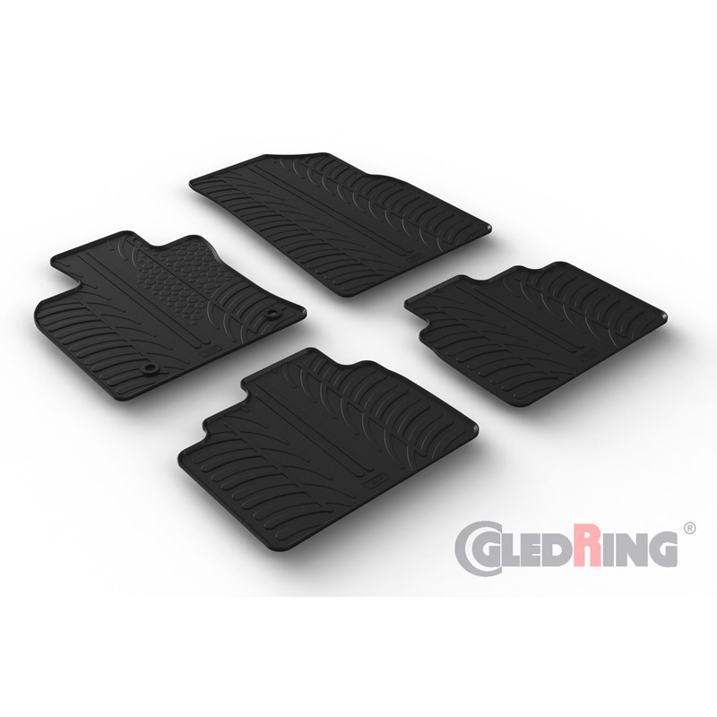 Image of Gledring Automatten Zwart Rubber Toyota Camry