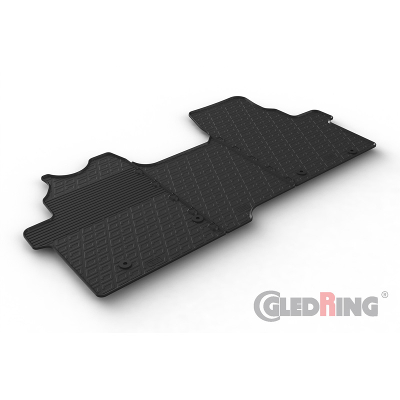 Image of Gledring Automatten Zwart Rubber Ford Transit