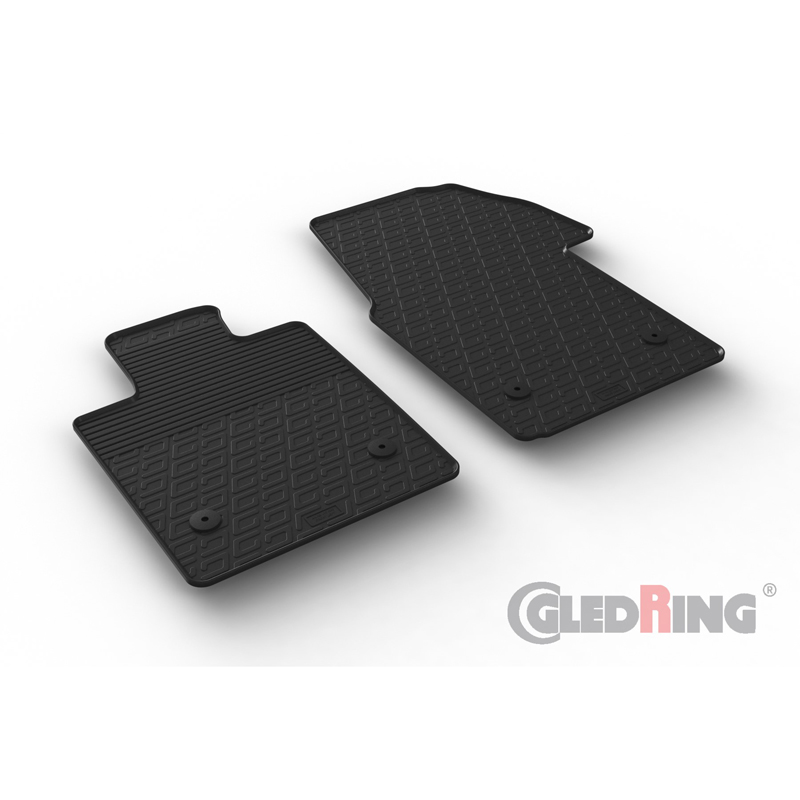 Image of Gledring Automatten Zwart Rubber Volkswagen Transporter