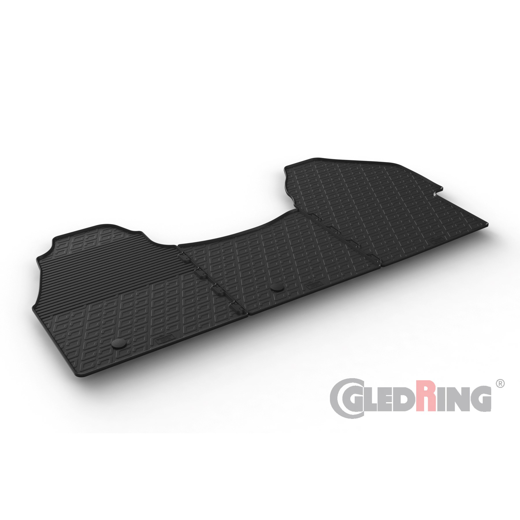 Image of Gledring Automatten Zwart Rubber Mercedes Sprinter