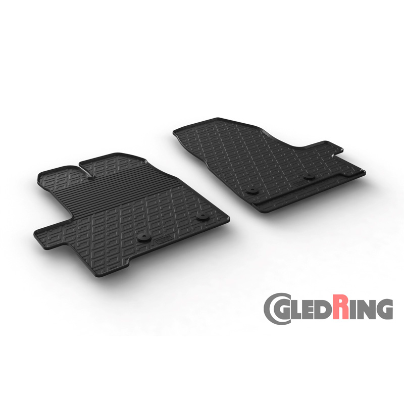 Image of Gledring Automatten Zwart Rubber Ford Transit