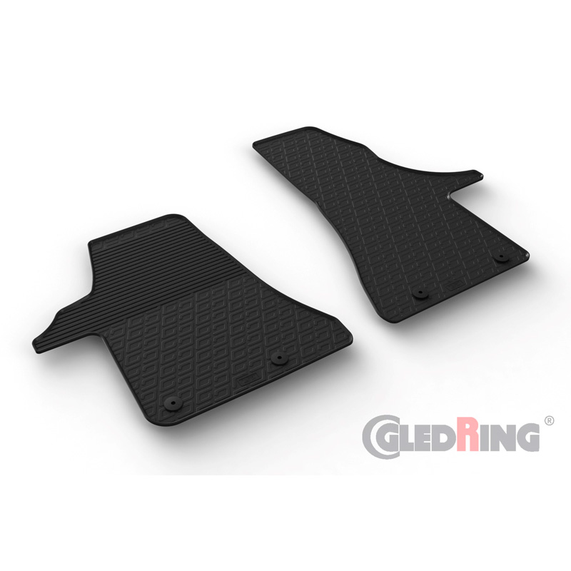 Image of Gledring Automatten Zwart Rubber Volkswagen Transporter